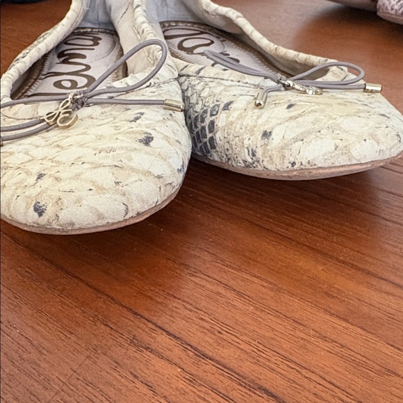 Sam Edelman Felicia Python Snake print Ballet Flats size 8.5 M - Picture 6 of 6
